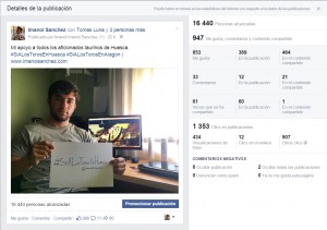 Publicacion sialostorosenhuesca de facebook